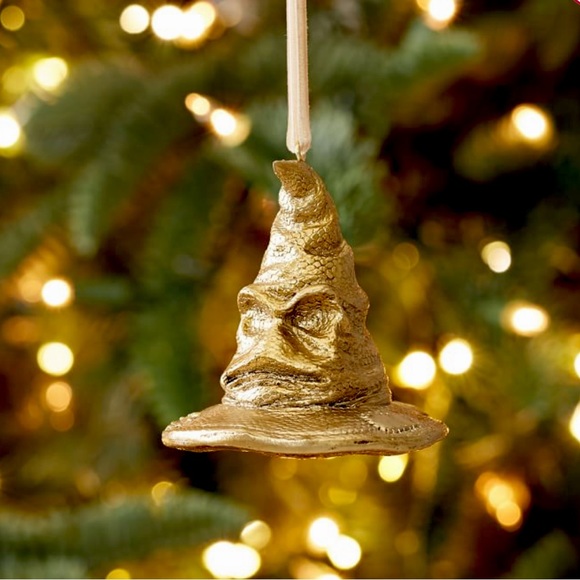 Pottery Barn Harry Potter Infamous Sorting Hat Ornament New In Box ✨💫 - Picture 1 of 2